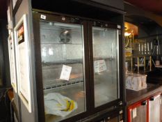 *Osborne Undercounter Double Door Bottle Cooler - Brown