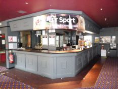 *Bar as Fitted complete with Bar Top - Stainless Steel Sinks - Behind Bar Storage - Mirror Back &