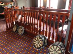 *Soft Wood Balustrade as Fitted