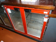 *Osborne Undercounter Bottle Cooler - Red