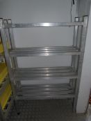 Aluminium 4 Tier Cold Room Rack