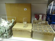 Quantity of Assorted Bar Glass Including Pint - Wine & Sherry Glasses