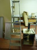 Pair of Aluminium 5 Tread Steps