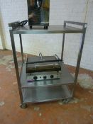 *Stainless Steel Mobile Rack Ref: BA 119