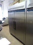 *Williams Stainless Steel Double Door Refrigerator