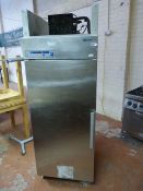 *Inomak Stainless Steel Single Door Upright Freezer