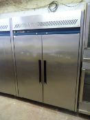 *Williams Stainless Steel Double Door Refrigerator