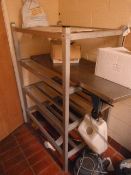 Piece of Aluminium 4 Tier Cold Store Racking