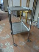 *Mobile Preparation Unit with Under Shelf Ref: BA 120