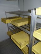 Aluminium 4 Tier Cold Room Rack