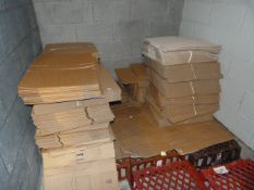 Quantity of Corrugated Cardboard Boxes