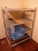 Piece of Aluminium 4 Tier Cold Store Racking