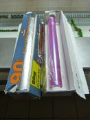 2 Polythene Chopping Boards & Cling Film - Tin Foil etc