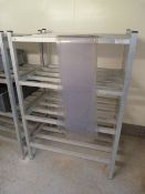 Aluminium 4 Tier Cold Room Rack