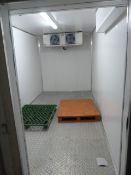 Sectional Walk-In Cold Room with Sear Refrigeration Unit (Internal Measurements 7ft x 14ft)