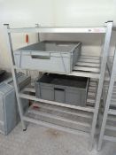 Aluminium 4 Tier Cold Room Rack