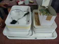 Plastic Butchers Trays - Kebab Sticks etc