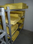 Aluminium 4 Tier Cold Room Rack