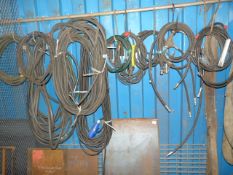 *8 Lengths of Welding Cables - Extension Cables etc