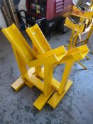 *Set of Pipe Fabricators V Shaped Trestles