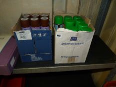 *6 Red Oxide Primers and 8 Air Conditioning Sanitisers