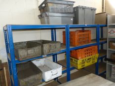 *Assorted Plastic & Galvanised Storage Boxes