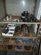 *Stainless Steel & Steel Pipe Flanges - Redusers - Unions etc on 4 Shelves