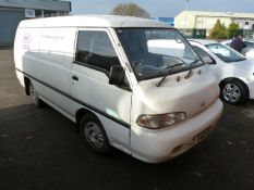 *Hyundai H100 Panel Van Registration V42 XFW - Mot March 2015 Mileage 89,022