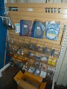 *200 Assorted Mig and Plasma Consumables Including Display Rack