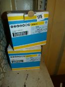 *2 Boxes Containing 125mm 40 Grit Sanding Disks