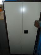 *6ft Stationary Cabinet Coffee & Cream
