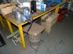 *Engineers Bench fitted with Record Quick Release Number 112 Engineers Vice