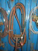 *Set of Oxyacetylene Pipes, Gauges & Cutting Torch