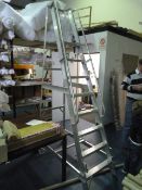 *Set of Aluminium Warehouse Steps