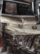 *2 Pairs of Style Line Express Ready Made Curtains