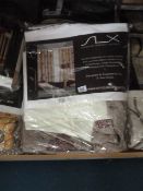 *2 Pairs of Style Line Express Ready Made Curtains