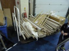 *2 Fabric Roll Trollies