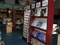 *Fabric & Curtain Stand with Display Curtains