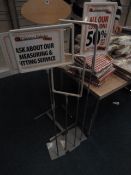 *Fabric Sample Stand & Point of Sale Stand