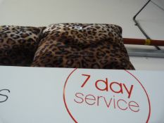 *3 Leopard Skin Cushions