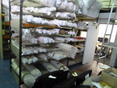 *3 Coffee & Cream Clip Together Medium Duty Shelving comprising of 7 Uprights & Large Quantity of