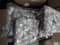 *26 Tie-on Floral Seat Pads