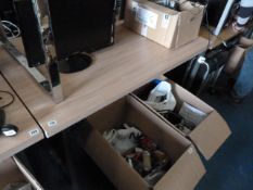 *Chrome Framed Work Table