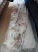 *2 Rolls of Fabric 1 Floral - 1 Plain