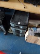 *Set of Component Drawers containing Office Stationery etc