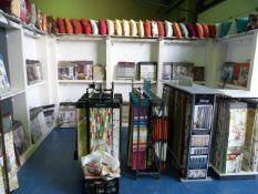 *Illuminated Roller Blind Display Stand