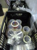 *2 Boxes of Assorted Packing Tapes etc