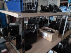 *Chrome Framed Work Table