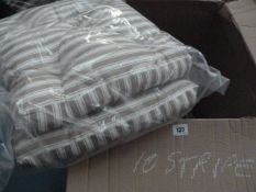 *5 Packs containing 2 Striped Seat Pads