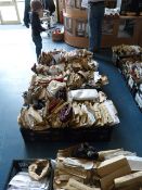 *12 Boxes Containing Assorted Fabric Samples